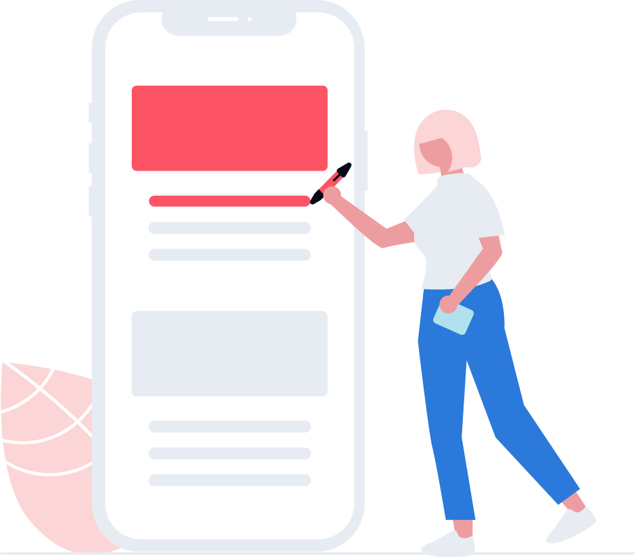 CQ eSignPro hand holding a mobile illustration